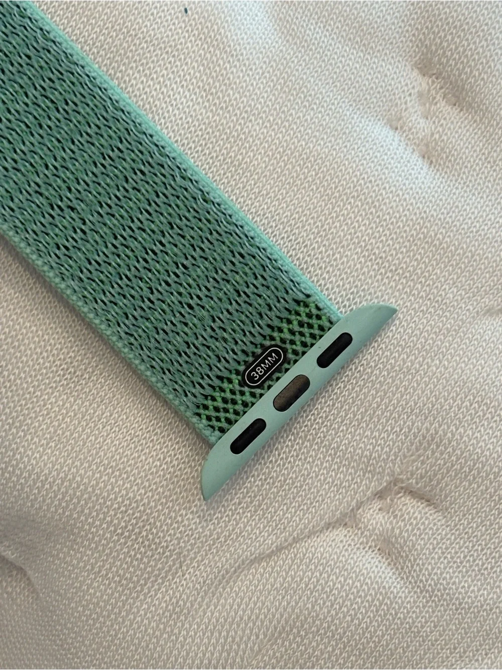 Apple Green Woven Nylon Apple Watch Band